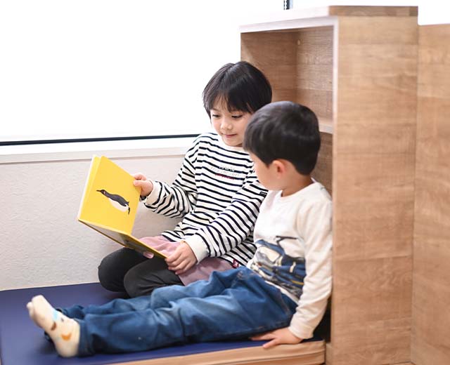 各診療スペースにキッズスペースを完備